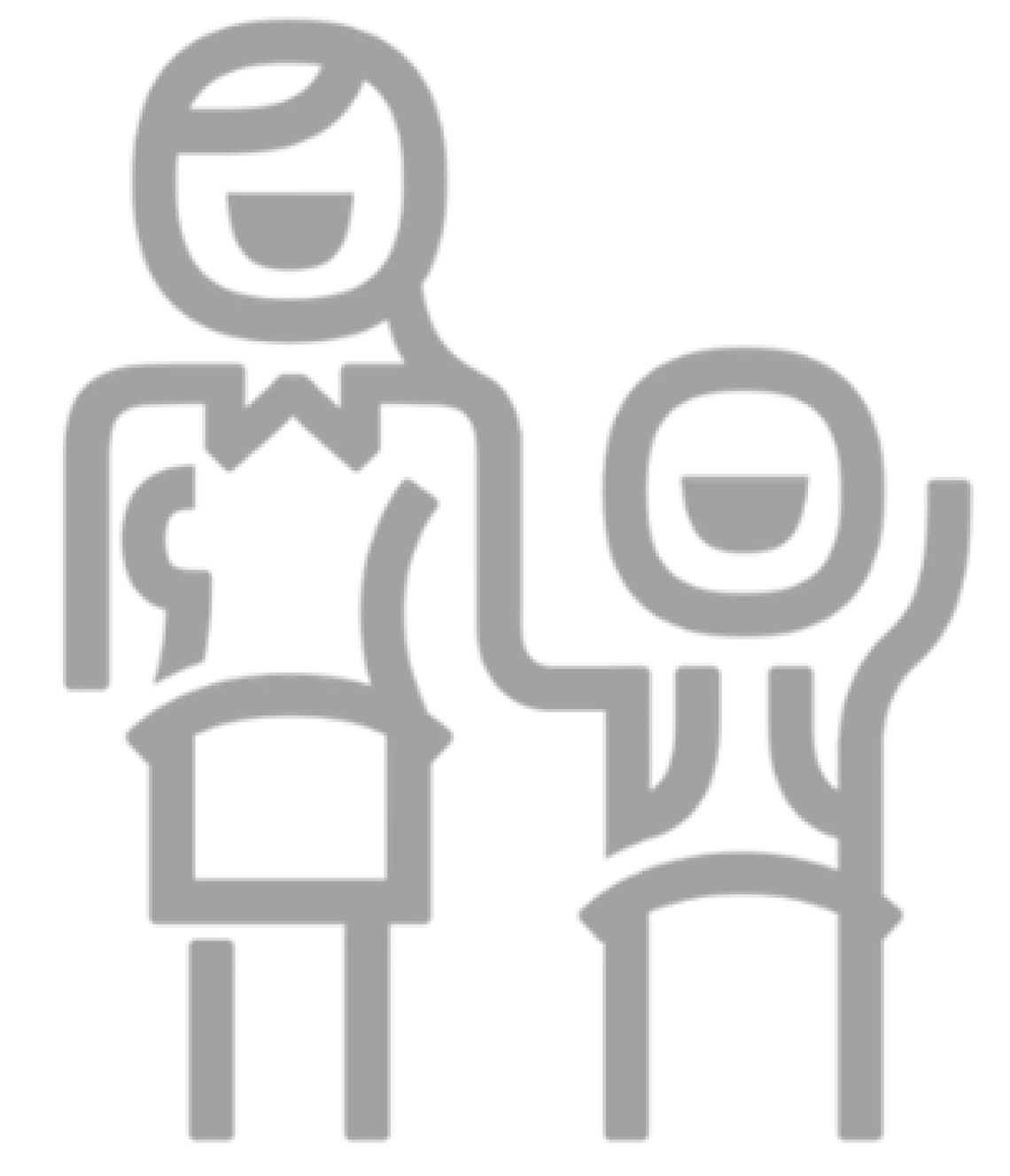 icon of family laughing with their children
